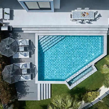 Kyamon Luxury With Heated Saltwater Pool Near Chania Hanya