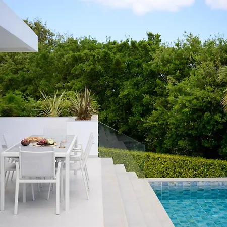 Kyamon Luxury With Heated Saltwater Pool Near Chania וילה