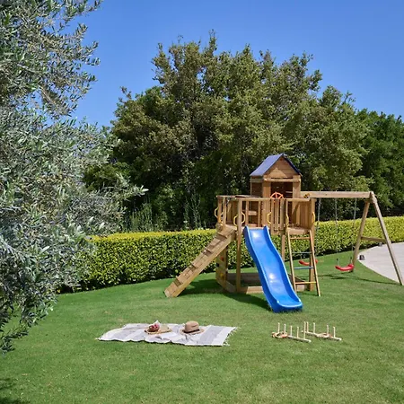 Villa Kyamon Luxury With Heated Saltwater Pool Near Chania