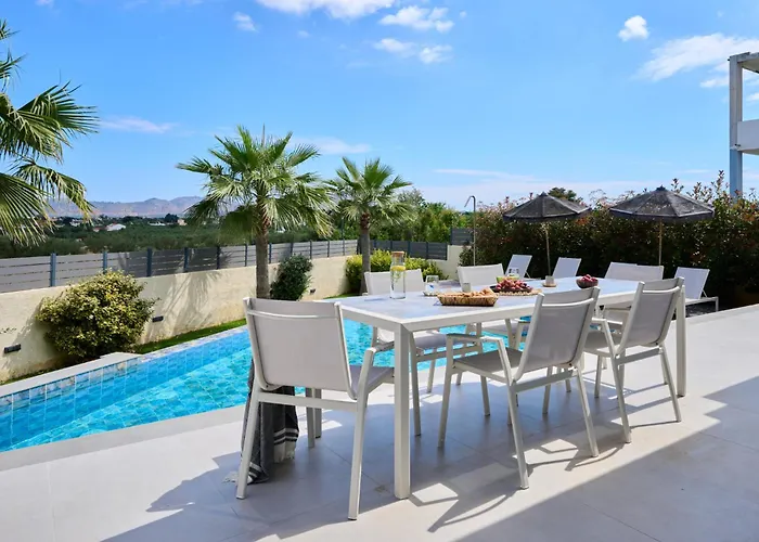 Kyamon Luxury With Heated Saltwater Pool Near Chania * Ханья (Крит)